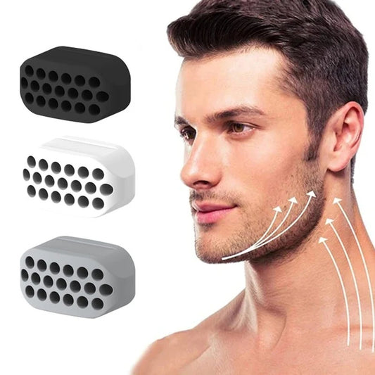 Silicone Jaw Line Exerciser Facial Toner And Neck Muscle Trainer