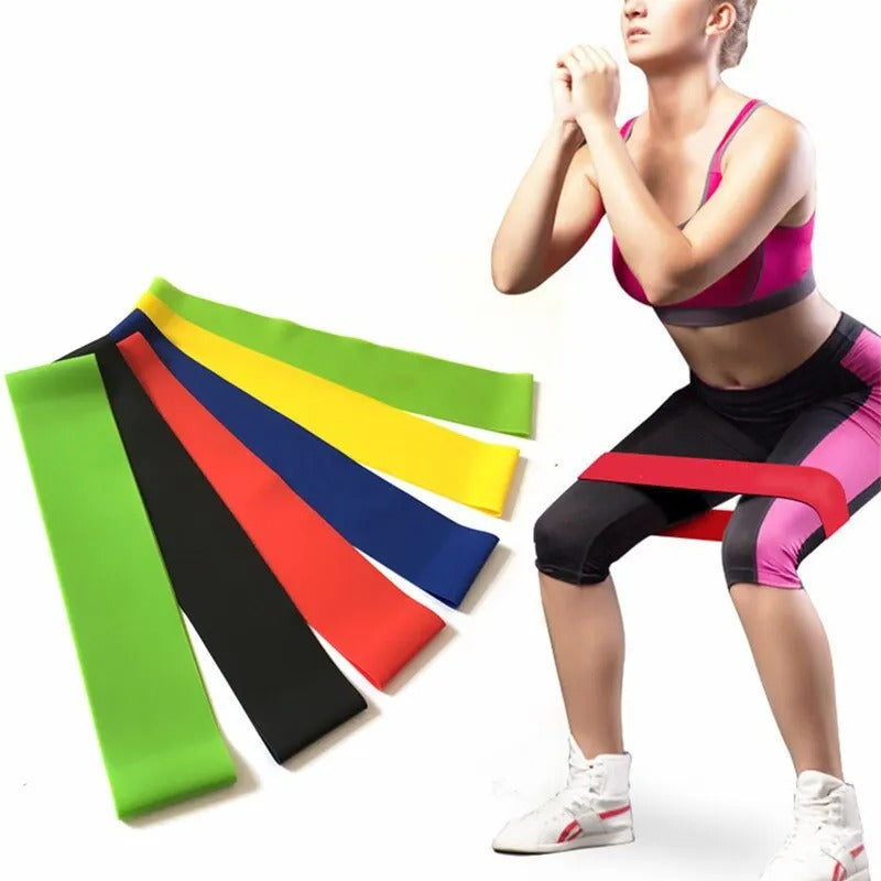 5pcs Yoga Elastic Fitness Bands